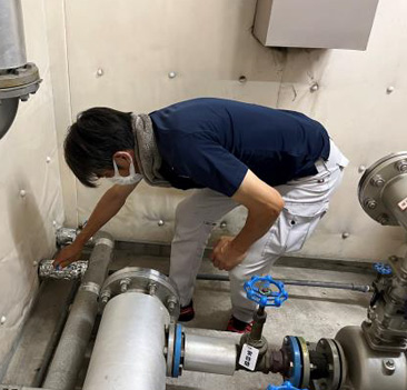マンション散水系統漏水調査