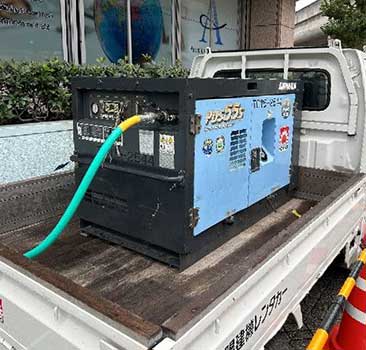 大阪市内 テナントビル連結送水管漏水調査