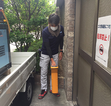 スプリンクラー配管漏水調査